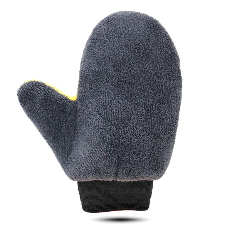 Car Wash Mitt Microfiber Chenille Gloves Thick Car Cleaning Mitt Wax Detailing Brush Auto Care Golves Towel 1