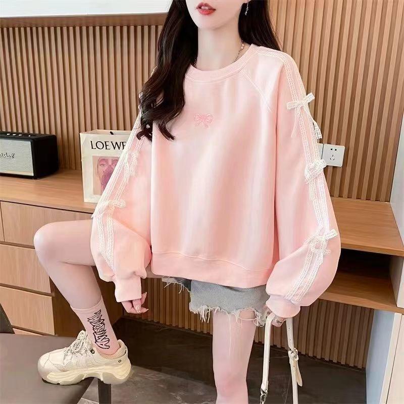 Product Introduction of Áo Len Thêu, Thiết Kế Đẹp, Thắt Nơ Thêu, Phong Cách Hàn Quốc, Quần Áo Hàng Đầu, Hàng Mới Về Mùa Thu 7