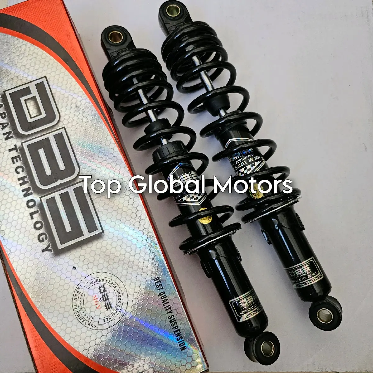 SHOCK DBS 340MM FULL BLACK HONDA SUPRA KHARISMA REVO TIGER Blade Motorcycle
