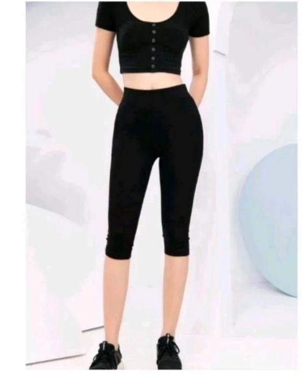 Product Introduction of hot [QUÀ TẶNG VỎ BỌC CĂN CƯỚC]Quần Ngố Nữ Quần Baggy Lửng Nữ Lưng Cao Co Giãn 4 Chiều Hàng Công Ty Xuất Khẩu Cao Cấp 38