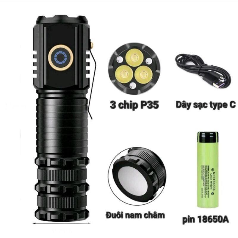 Product Introduction of Đèn pin cầm tay mini X-BALOG 850X siêu nhỏ siêu sáng tỏa chống nước IPX7 độ sáng tối đa 2000 lumen 8