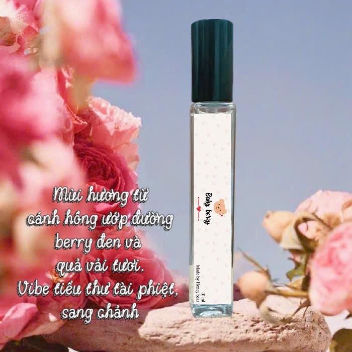 [Mua 2 tặng 1 Fullsize]Nước hoa Honeybear mùi phấn em bé ngọt ngào đáng yêu 25ml 8