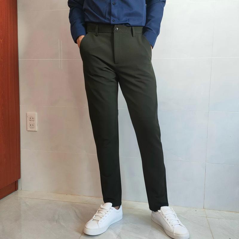Combo 3 Sản phẩm quần dài tây âu nam ATH xưởng nam  có 8 màu được chọn màu form ôm gọn chất liệu cotton Co giãn dày dặn mềm mịn 2