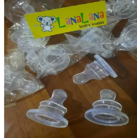 Dot bayi bentuk gepeng tdk bermerk untuk botol susu. nipple baby 2