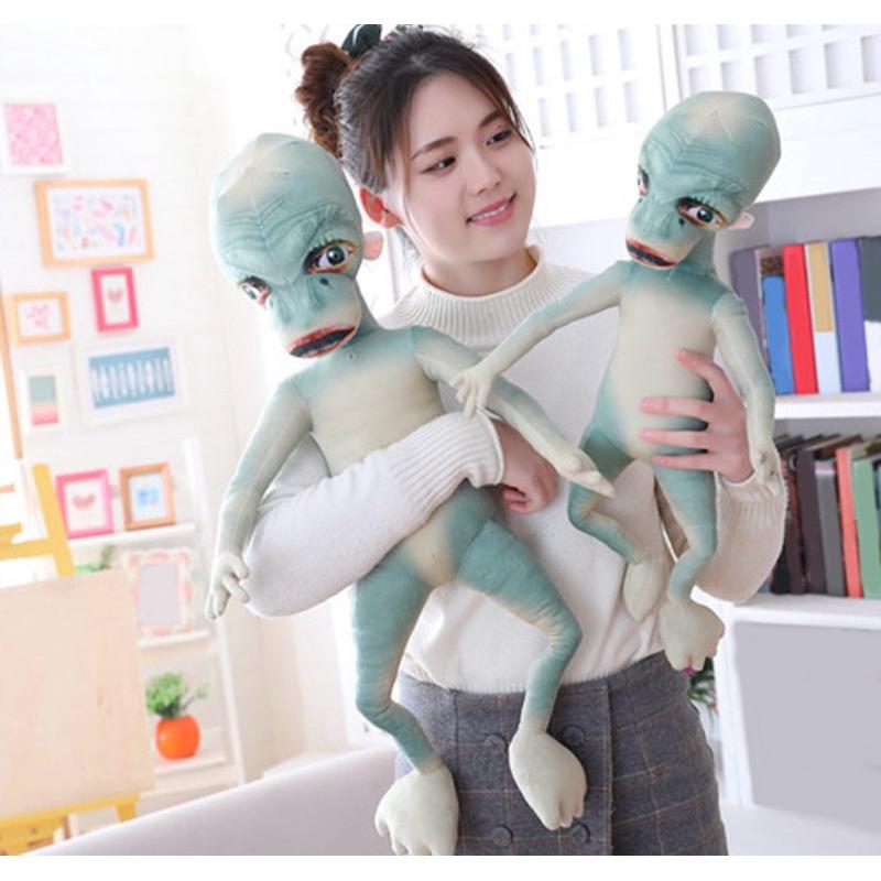 พร้อมส่งจากไทย ตุ๊กตาเอเลี่ยนบูรพา ตุ๊กตาสำลีหน้าแปลก 1