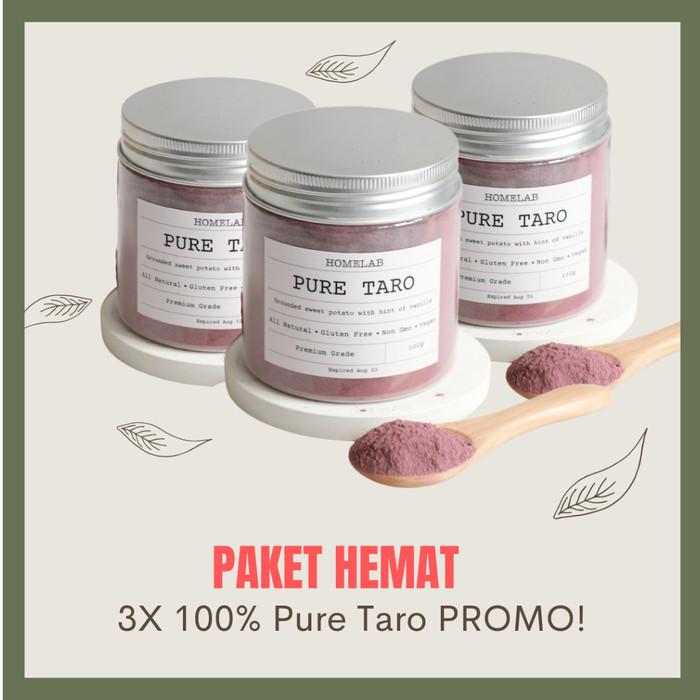 3x Pure Taro Premium - 100g / 3 Toples Bubu... 6