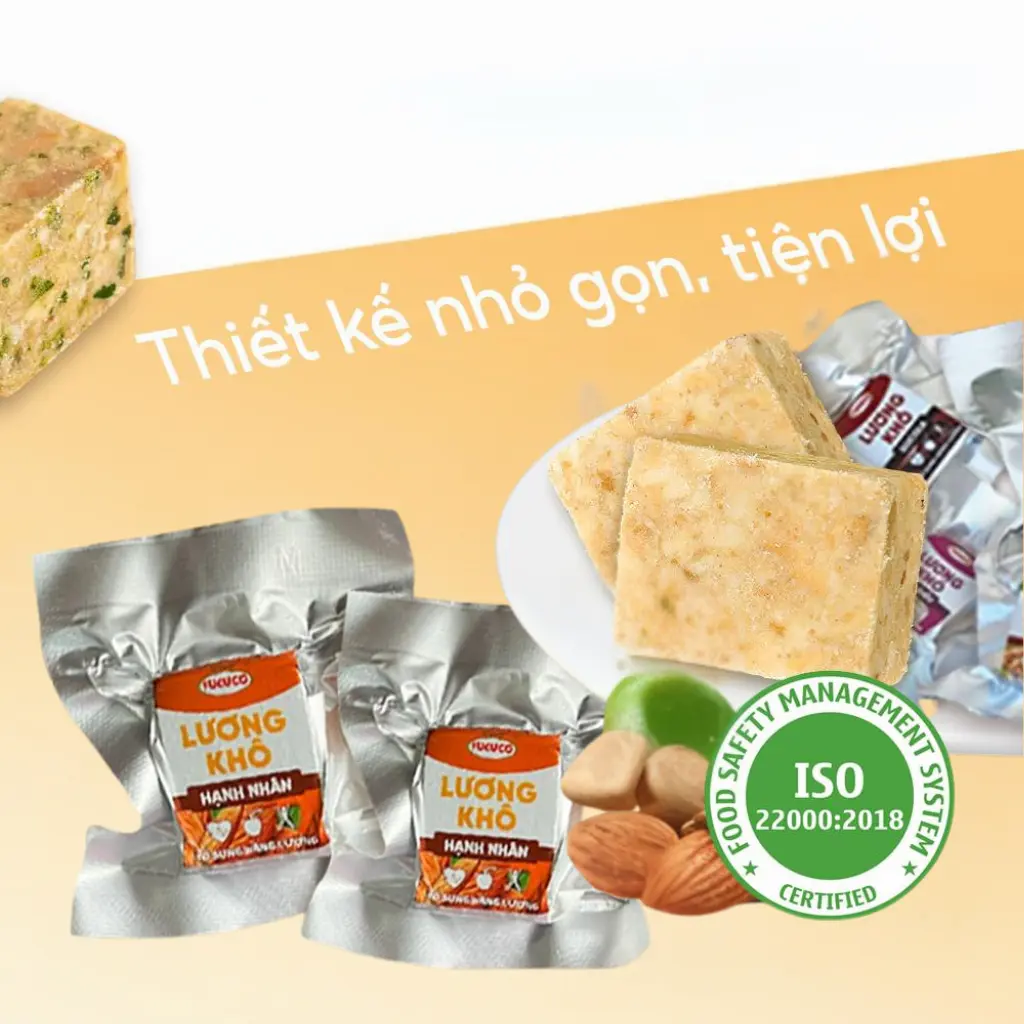 [ QÙA TẶNG KHÔNG BÁN ] - 1 Viên Lương Khô Dinh Dưỡng Vị Bất Kỳ