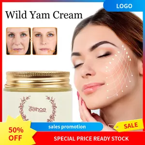 Krim Yam Liar EELHOE, Krim Pelembab Anti-kerut untuk Noda Ringan dan Kilau, Pelembab Wajah Bunga