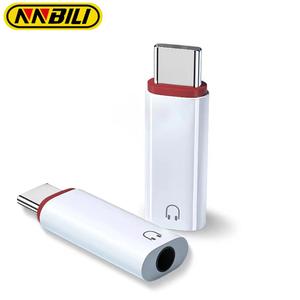 NNBILI Adaptador de auriculares tipo C a 3.5mm, 1 unidad Convertidor de audio USB C, Conector para auriculares para iPhone 15 Samsung, Accesorios para teléfonos