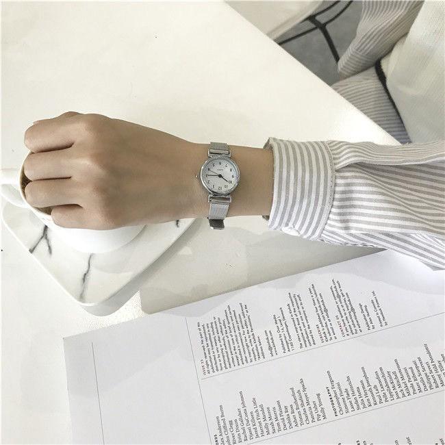 Product Introduction of Đồng Hồ Nữ Mặt Tròn Lissa Dây Thép Thiết Kế Cá Tính Sang Trọng Watch Women 4