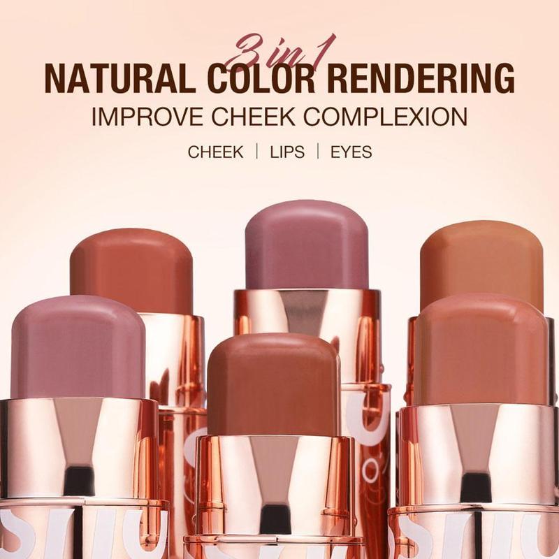 Product Introduction of Vibrant Blush Stick Natural Matte Finish Multi-Use Cheek & Lip Color Long-Lasting & Non-Transfer For Daily & Party Use 41