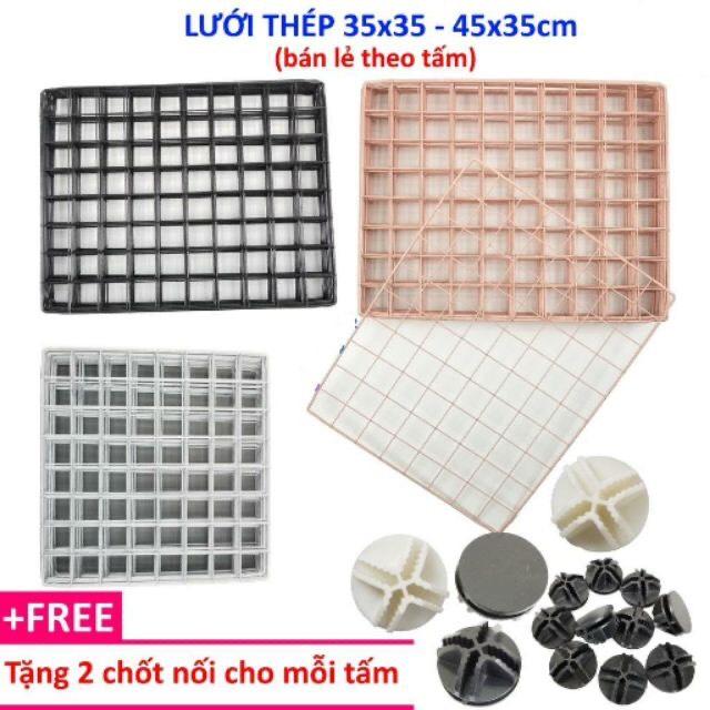 Tặng kèm chốt Bán Lẻ Tấm Lưới Thép Ghép Chuồng Và Phụ Kiện Cho Thú Cưng Pet…