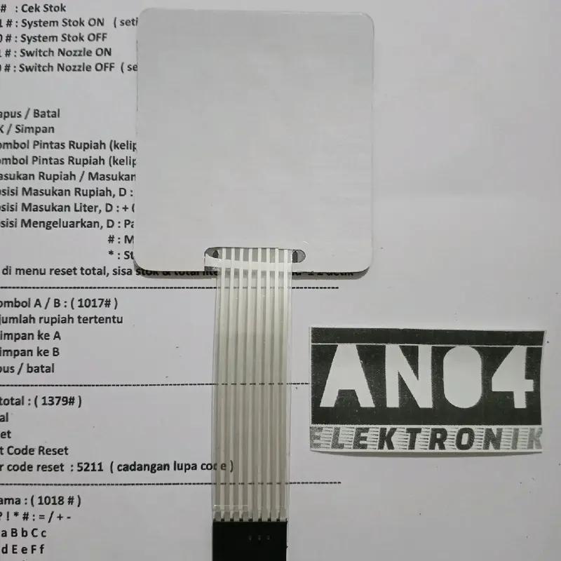 ORIGINAL TOMBOL PERTAMINI KEYPAD POM MINI DIGITAL 1