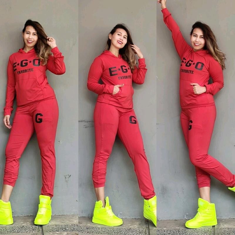 setelan olahraga Hoodie set 3