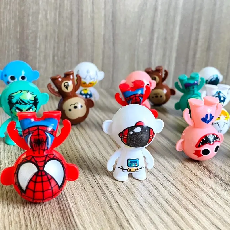 Combo 100 Lật Đật mini LỘN ĐẦU Có Chân đứng. Mix đủ kiểu đủ màu siêu cute cho bé. đấm bóc phong thuỷ không danh đồ chơi 2
