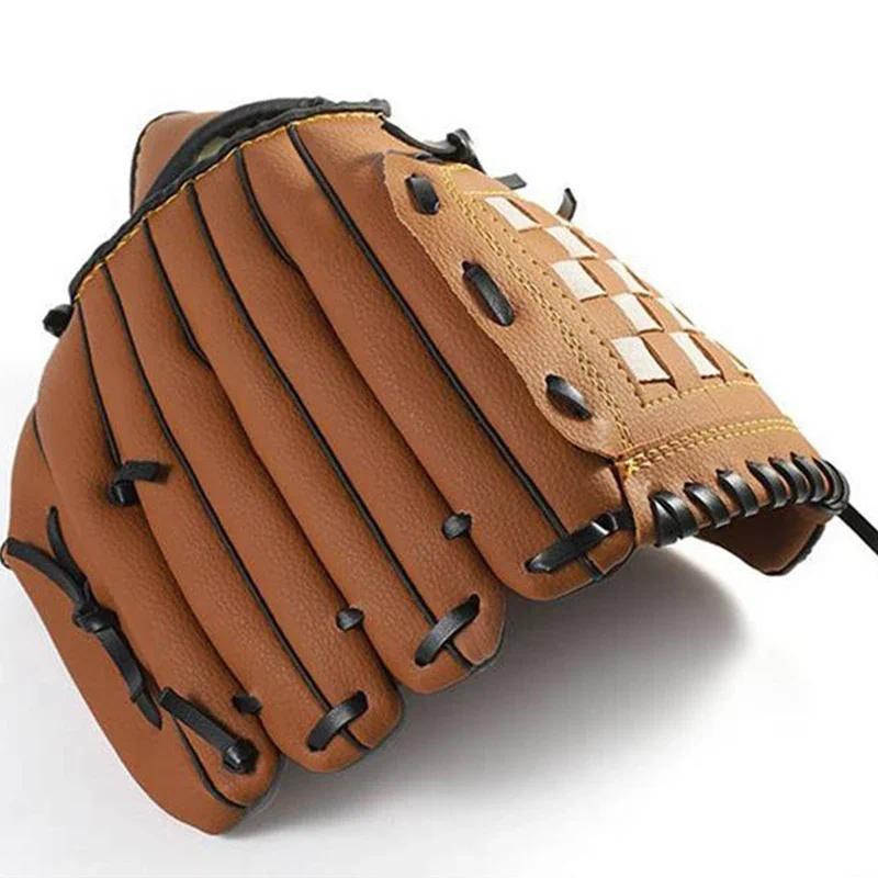 Product Introduction of Outdoor Sport Baseball Glove PU Leather Batting Gloves Softball Practice Equipment Baseball Training Competition Glove for Kids 5
