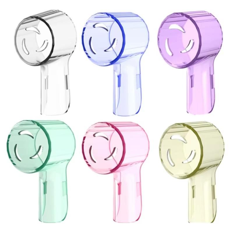 Product Introduction of 4PCS Travel Plastic Toothbrush Heads Dustproof Cover Replacement Heads Transparent Electric Toothbrush Caps Toothbrush Head Covers For Oral B IO Series 17