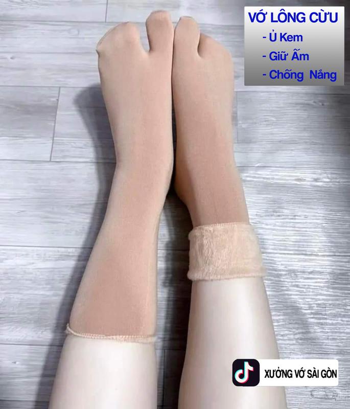 [5 TẶNG 1] Vớ Da LÔNG DÀI vớ ủ kem (Ngắn) Vớ Da Nữ Xỏ Ngón Vớ chân Chống Nắng - tất lông Nhung Giữ ấm Co giãn thoải mái Women