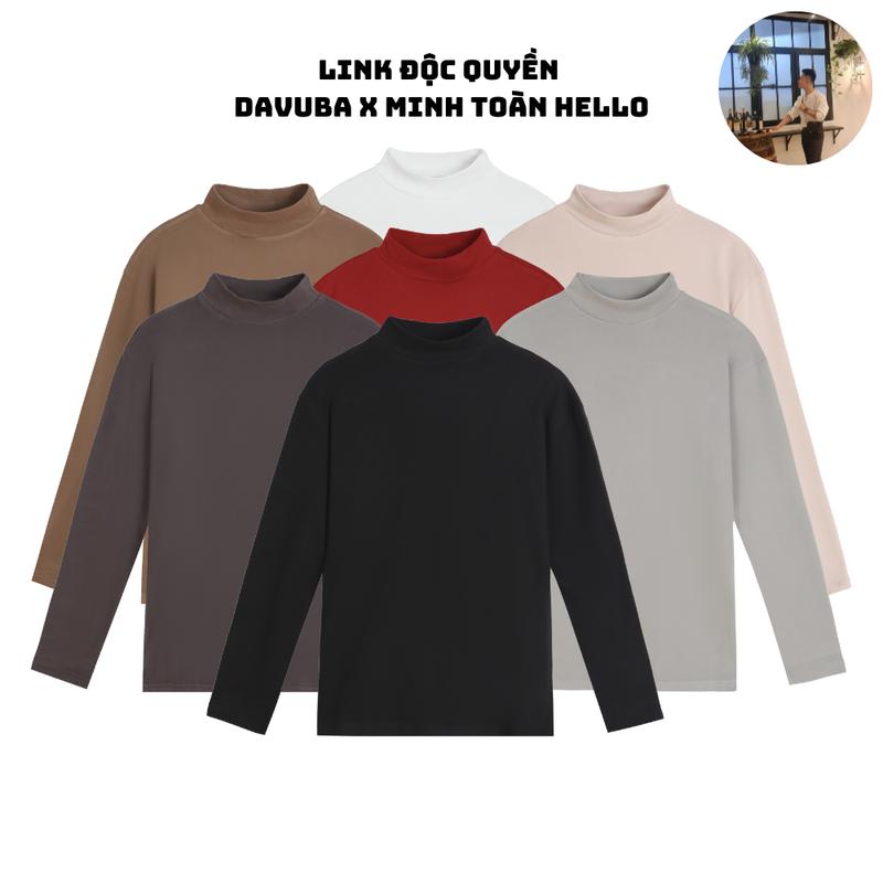 [DAVUBA x Minh Toàn Hello] Áo giữ nhiệt nam cổ cao tay dài SM095
