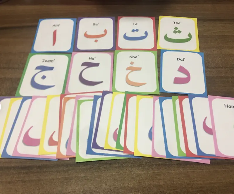 Arabic Alphabet Flash Cards! Alif Ba Ta, Eid Gift, Learn Arabic, Muslim homeschool, islamic homeschool. Arabic learning, Eid gift, Ramadan Gift 1
