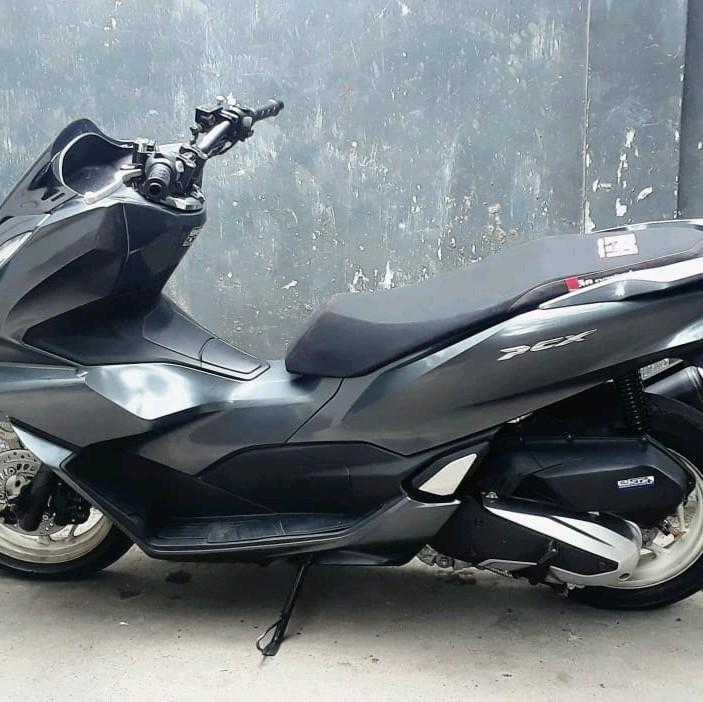 Honda Jok PCX 150 & 160 Anti Jinjit Slim Set Kulit - Jok Motor PCX 1 Set Siap Pasang 5