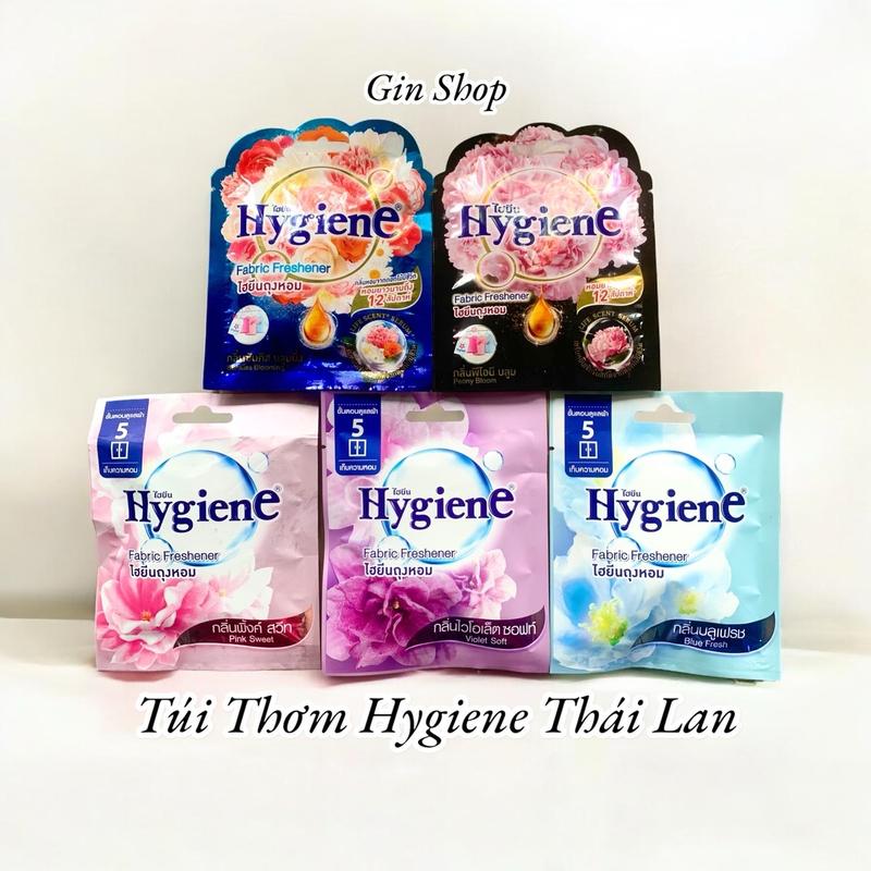 Túi Thơm Hygiene Thái Lan Hương Nước Hoa - Túi Treo Làm Thơm Phòng, Tủ Quần Áo, Khử Mùi Hôi Xe oto,  Dầu Thơm Phòng