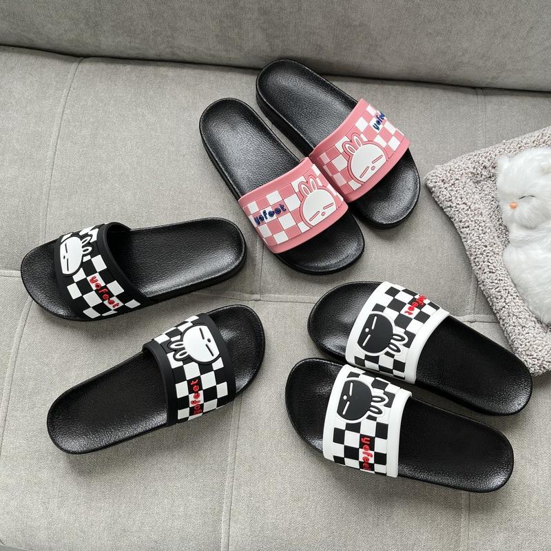 Dép nam nữ quai XT YOFEET dép thỏ cực xinh( BM 18) Slipper DéP Đế Bằng Quai Ngang