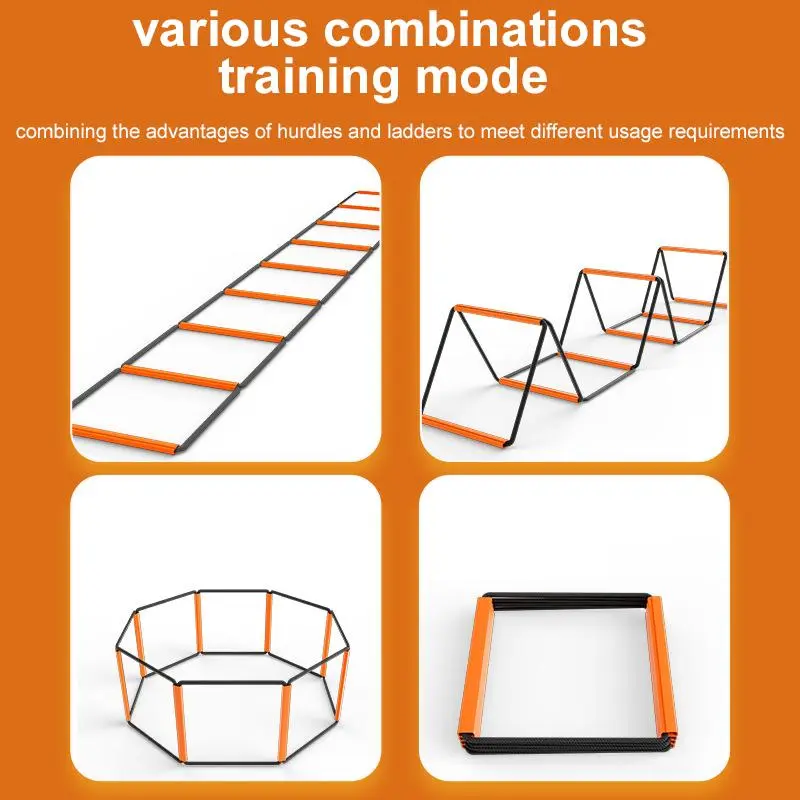 Agility Training Ladder, Agility Training Equipment with Storage Bag, Mother's Day Gift, Gym Gear, Speed Training Equipment for Football, Running, Jumping, Footwork Training 3