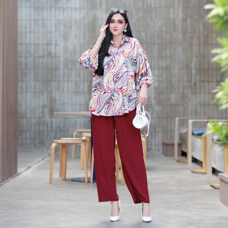 On Set Sintya Setelan Wanita Syakila Premium 1
