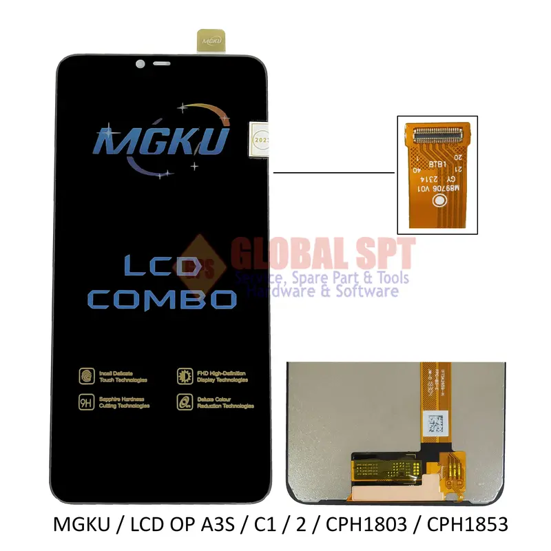 LCD TOUCHSCREEN COMPATIBLE FOR OPPO A3S / C1 / 2 / CPH1803 / CPH1853 7