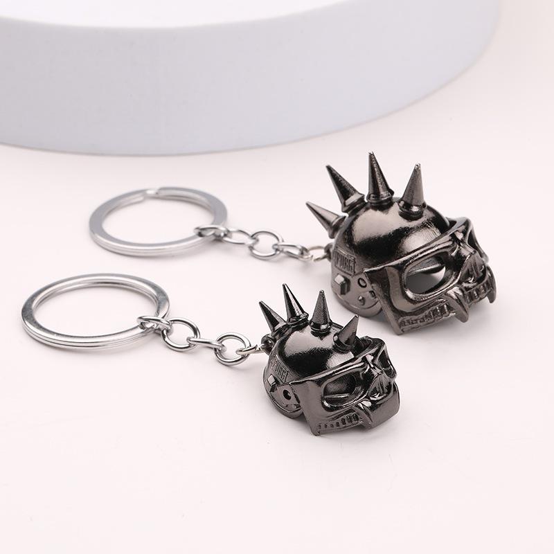 Keychain 3D Helm PU BG / Gantungan Kunci / Senjata PU BG 0