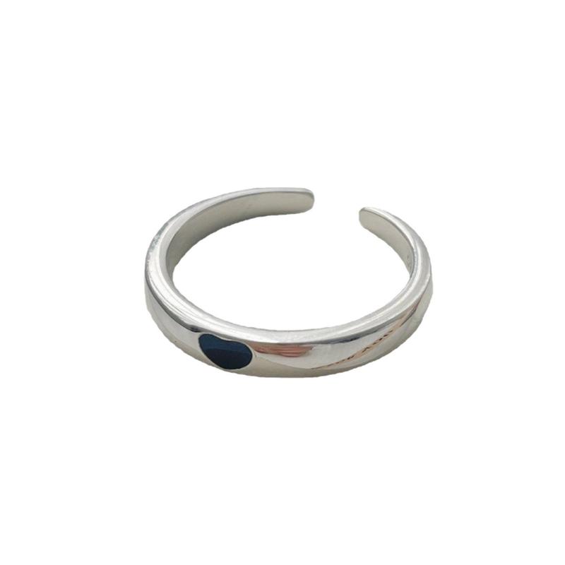 Nhẫn Dạ Quang Hình Trái Tim, Thiết Kế Độc Đáo Hàn Quốc Và Nhật Bản, Nhẫn Đôi Có Thể Điều Chỉnh Thích Hợp Làm Quà Tặng Ngày Lễ Tình Nhân Cho Bạn Gái Women 4