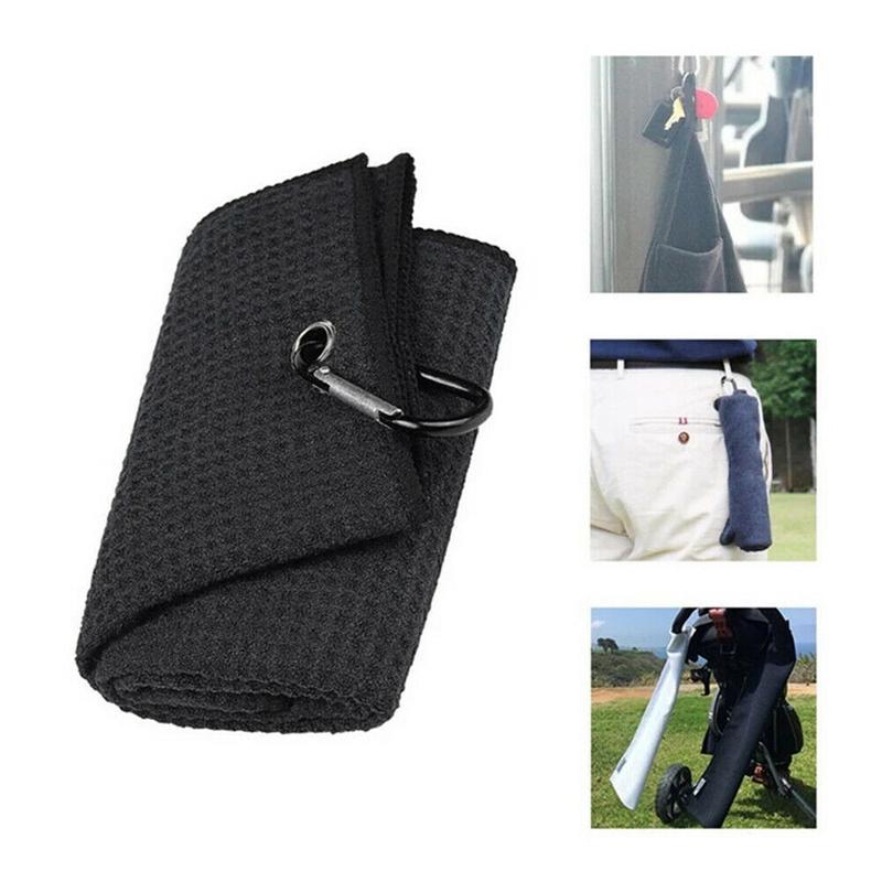 Product Introduction of Khăn lau Golf, màu đen, họa tiết Bánh Quế chất liệu bông, thích hợp cho thể thao 5