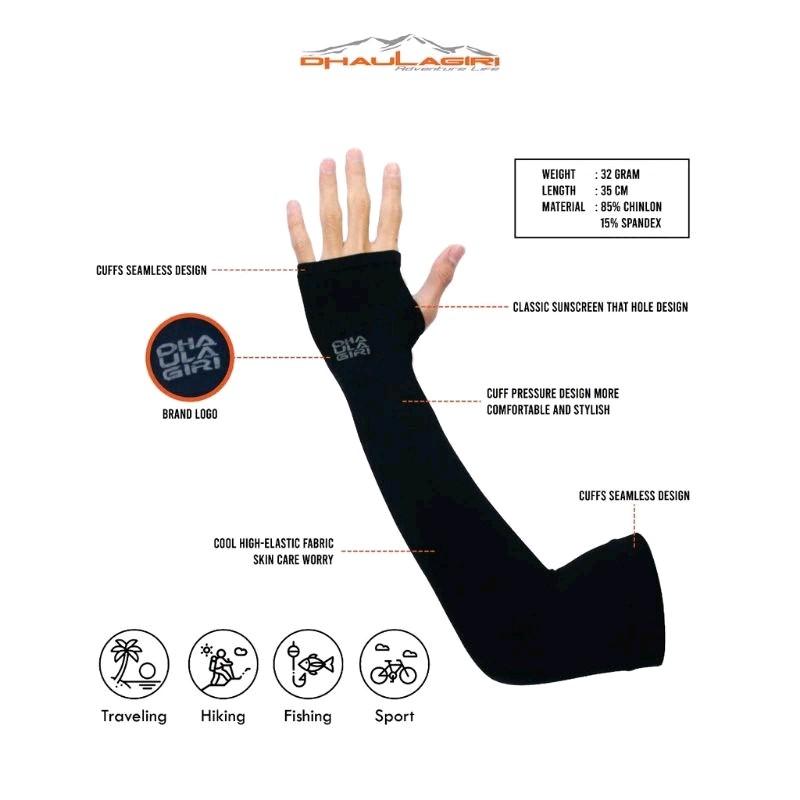 Dhaulagiri Manset - Arm Sleeve Cool Outdoor Anti UV 0