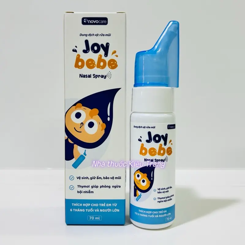 Xịt thông mũi xoang FREENOSE Adult / Xịt rửa mũi Joy Bebe 7