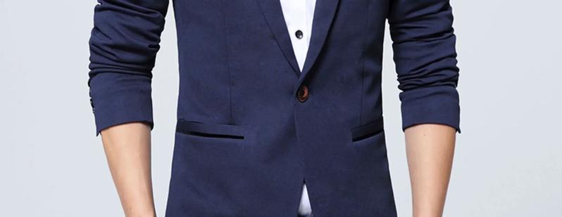 Product Introduction of Men blazer 2024 Autumn New Boutique Slim Fit Suit Jacket/male Business solid Casial Party Dress Suit Coat Fashion men clothing 6