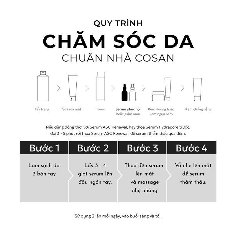 Product Introduction of Serum hỗ trợ dưỡng và cải thiện làn da– Cosan Hydrapore Serum Skincare serum & tinh chất Trà 12