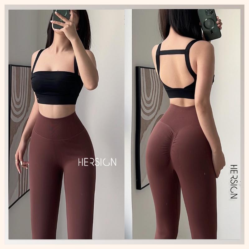 Set đồ tập gym nữ Đồ tập yoga nữ áo bra quần legging -SMIX13L27A