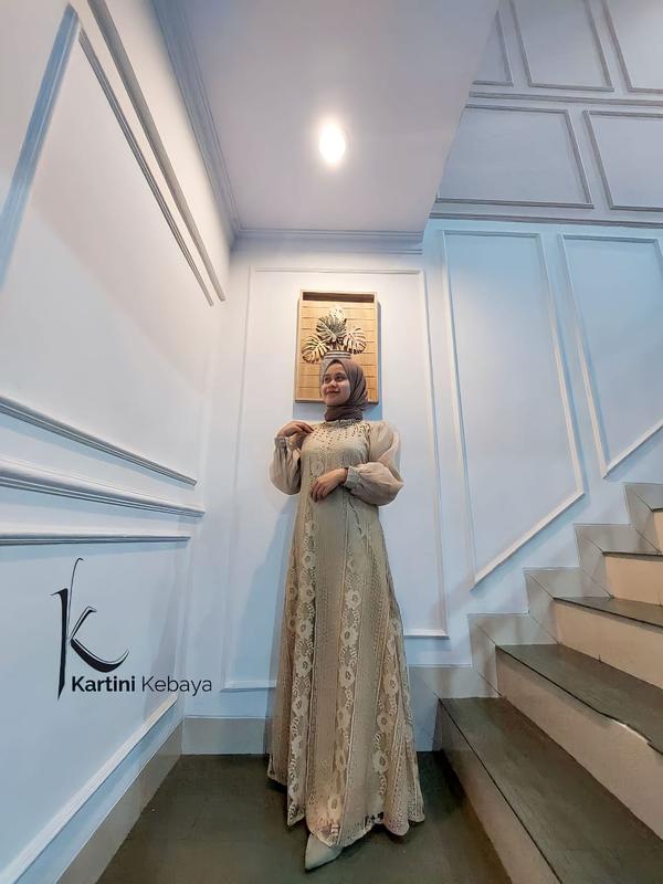 Gamis Organza Gamis Kondangan Gamis Modern Gamis Kekinian Gamis Terbaru Gamis Pesta 5