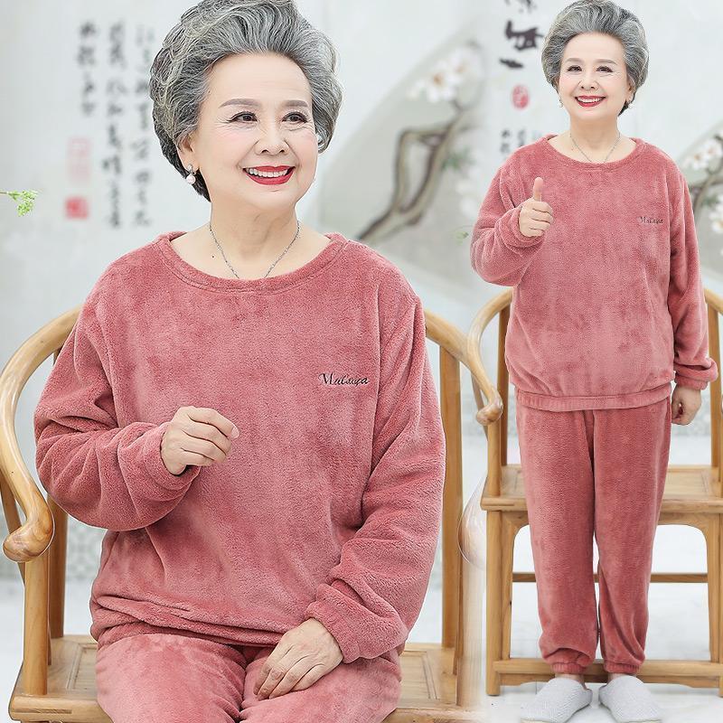 Product Introduction of Quần Lông Cừu San Hô, Một Mảnh Hoặc Bộ Đồ, Dành Cho Phụ Nữ Trung Người Già Và Cao Tuổi, Quần Dày Dặn Và Ấm Áp, Thích Hợp Cho Bà Và Bà, Thích Hợp Cho Các Bà Mẹ Trung Niên, Mùa Thu Và Mùa Đông, 2024 16
