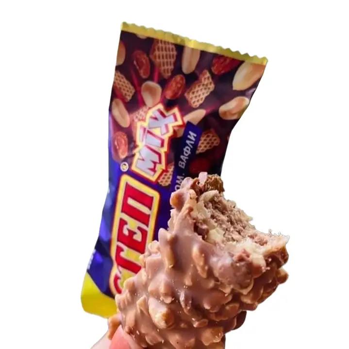  Kẹo Socola Step Mix Nga Gói 500gr - Vị Ngọt Dịu Giòn Xốp Nhân Lạc Hạt Lạc Giòn Bùi - Snack Ăn Vặt 