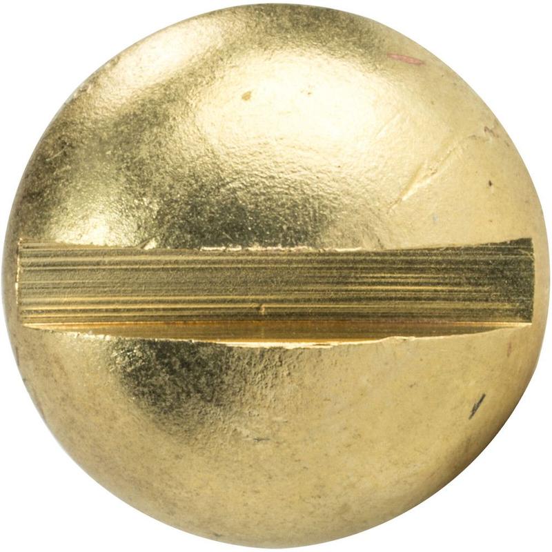 Product Introduction of Hardware Slotted Drive Fasteners Self Drilling Minus Wood Screws Round Head Solid Brass 8
