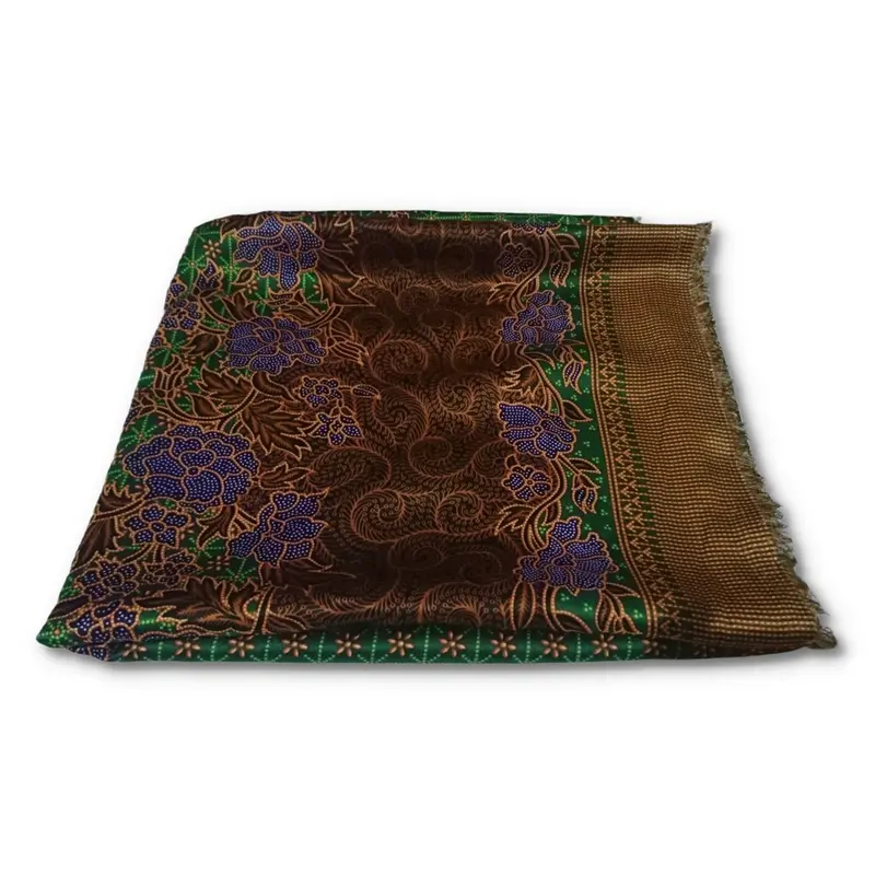Kain Batik Muslimat Nu Semi Sutera Hijau Gelap 3