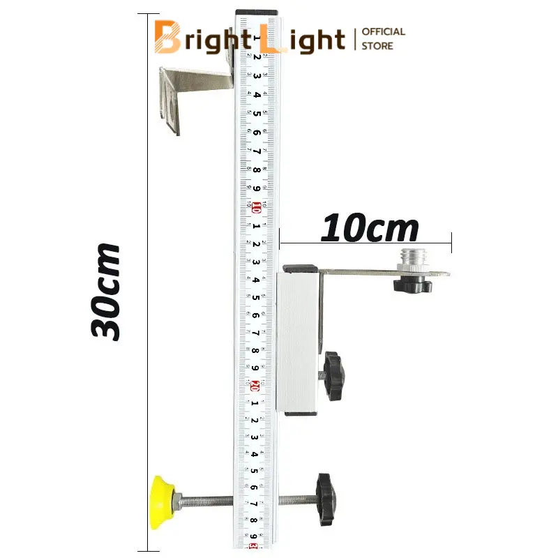 Giá treo máy cân bằng laser được làm bằng hợp kim nhôm bền, chống gỉ