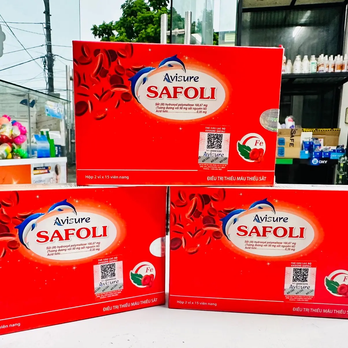 Avisure safoli - bổ sung sắt và acid folic cho mẹ bầu