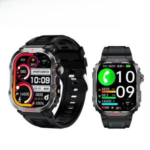 Jam Tangan Pintar, G45, Kalis Air Dalam, Produk Baharu, Panggilan Bluetooth, Kompas, Lampu Suluh Luaran, Gelang Pintar, dengan Kadar Jantung, Pelbagai Fungsi, Sesuai untuk Aktiviti Luar