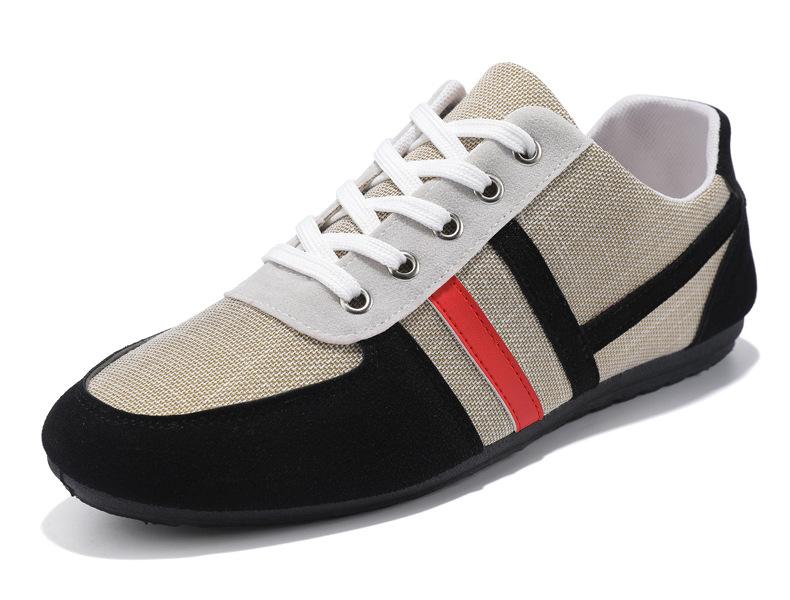 Product Introduction of Men's Casual Shoes Korean Fashion All-Matching Gommino Breathable Work Shoes 19