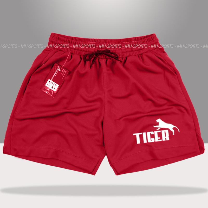 QUẦN ĐÙI THỂ THAO NAM - IN LOGO TIGER - CHẤT THUN MÈ - SIZE 45-100KG