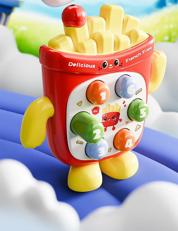 Product Introduction of Đồ Chơi Whac-a-Mole Lòng Bàn Tay Mini Âm Nhạc Bấm Cho Trẻ Em, Bộ Ghép Hình Giáo Dục Sớm, Thích Hợp Cho Bé Trai Và Bé Gái, Nhấn Ngón Tay, Trẻ Nhỏ Nhận Thức Hình Dạng, [Hình Thông Minh] 3