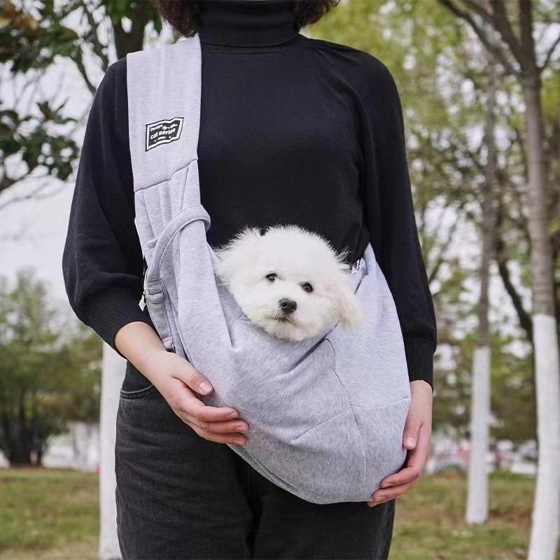 Product Introduction of Pet Carrier Comfortable Soft Canvas CatBag Portable Dog Carrier Outdoor Travelling Shoulder BagMesh 16